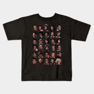 60s and 70s Black Music Kids T-Shirt